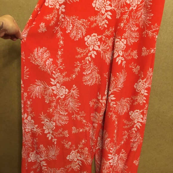Free People Floral Wide Leg Jumpsuit NWT - Picture 4 of 6